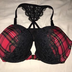 NWOT Cacique RacerBack Front Clasp Sexy Lacy Bra